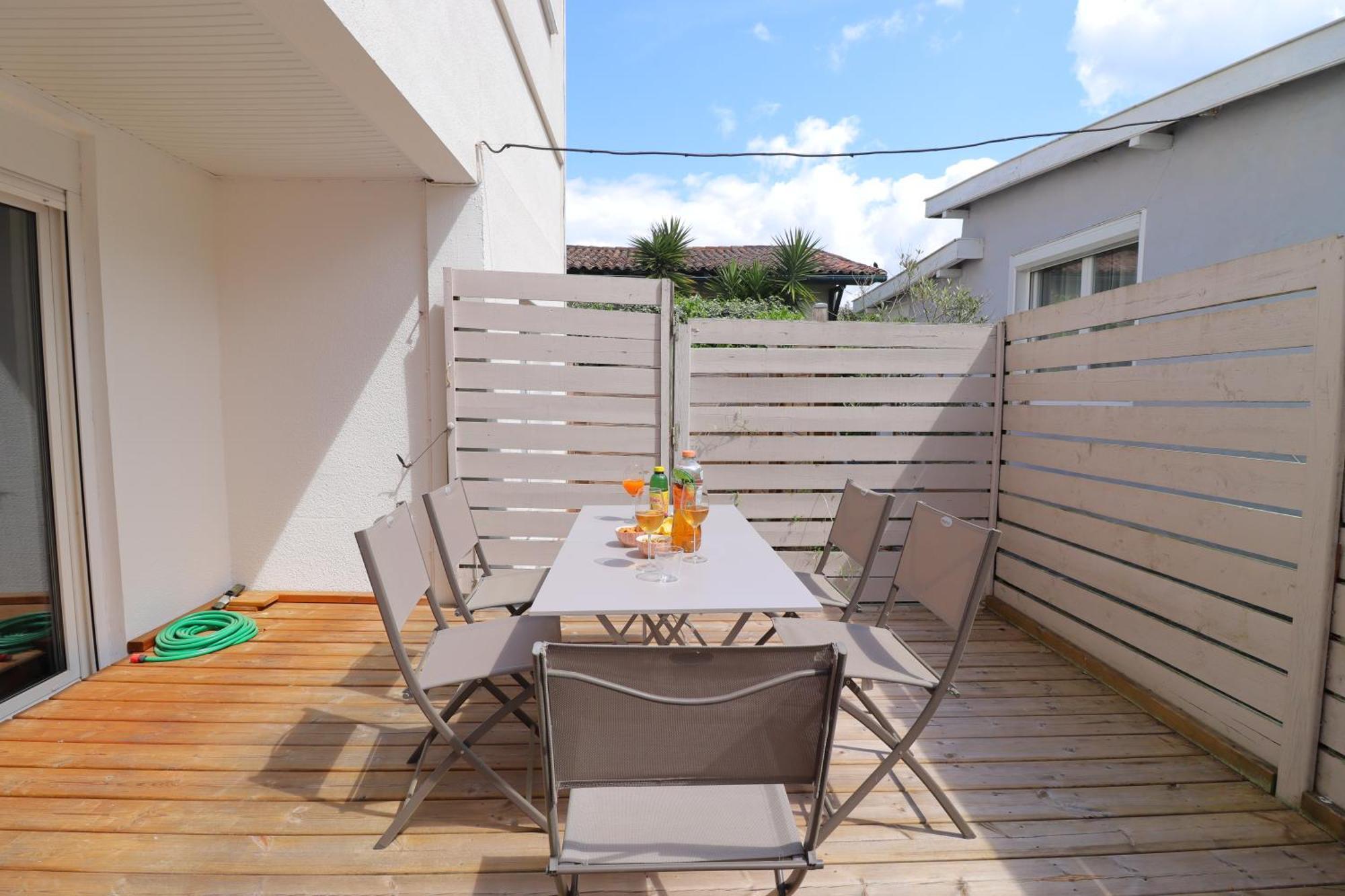 Le Spazioso - T3 Arcachon Avec Terrasse Privative Dış mekan fotoğraf