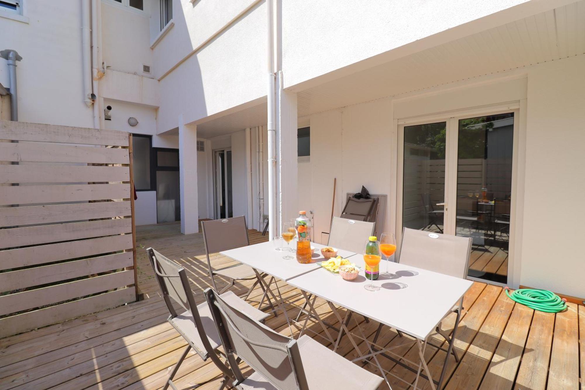 Le Spazioso - T3 Arcachon Avec Terrasse Privative Dış mekan fotoğraf